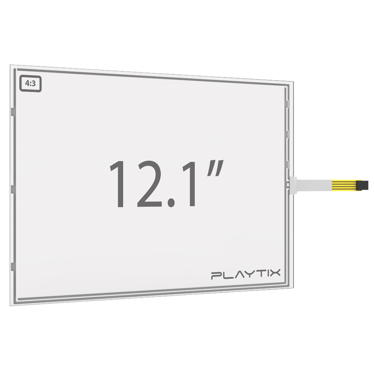 KIT PAINEL SENSÍVEL AO TOQUE RESISTIVO 12.1" FORMATO 4:3-0 KIT PAINEL SENSÍVEL AO TOQUE RESISTIVO 12.1" FORMATO 4:3-0