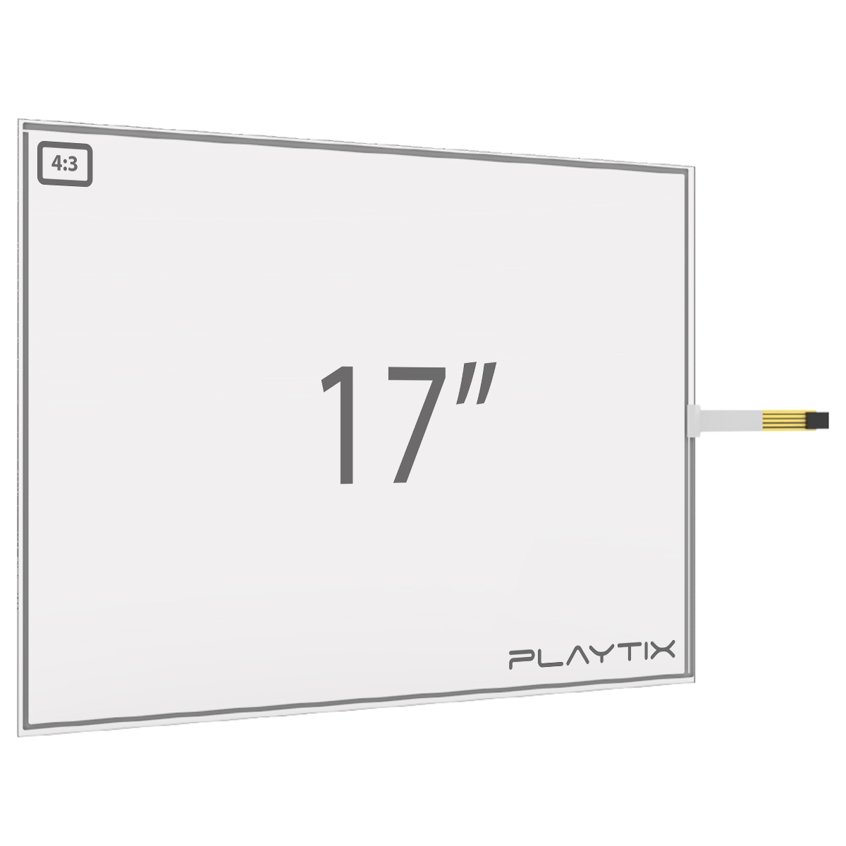 KIT PAINEL SENSÍVEL AO TOQUE RESISTIVO 17" FORMATO 4:3-0 KIT PAINEL SENSÍVEL AO TOQUE RESISTIVO 17" FORMATO 4:3-0