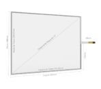 KIT PAINEL SENSÍVEL AO TOQUE RESISTIVO 17" FORMATO 4:3-4754