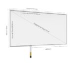 KIT PAINEL SENSÍVEL AO TOQUE RESISTIVO 23.6" FORMATO 16:9-4760